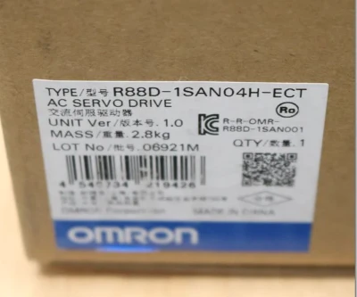 R88D-1SAN04H-ECT 1 R88D-1SAN04H-ECT 1