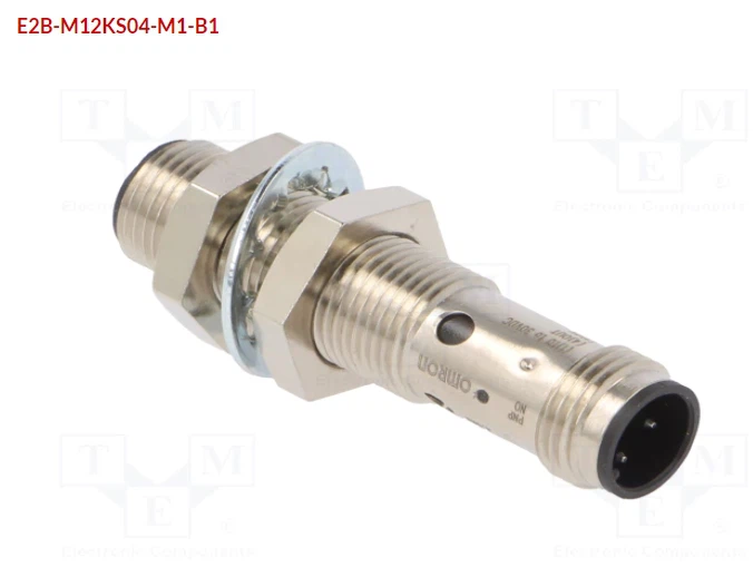 ОМРОН Е2Б-М12КС04-М1-Б1 ПНП / НЕ; 0÷4мм; 10÷30ВДЦ; М12; М12; ИП67; 200мА
